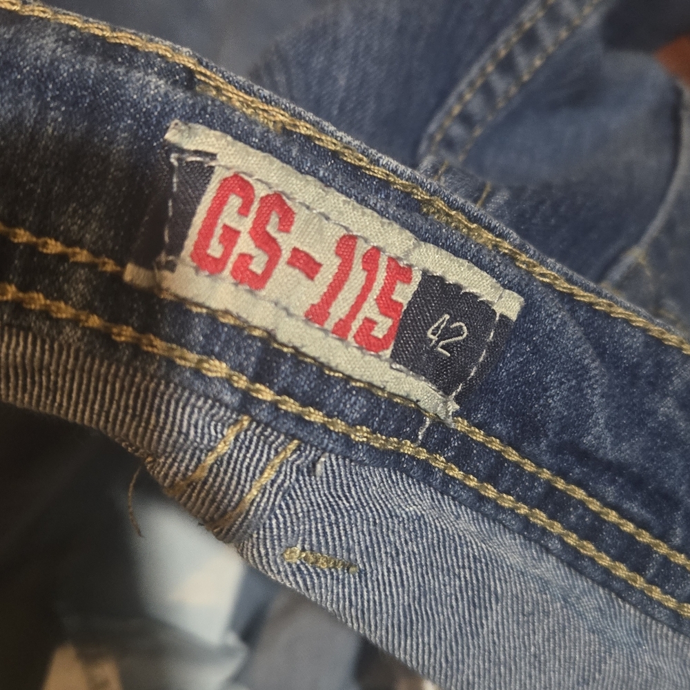 Men's Blue Jeans - Picture 4 of 5